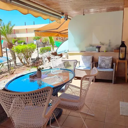 아파트 Balcon, Cosy One Bed With Aircon And Pool 푸에르토 데 산티아고