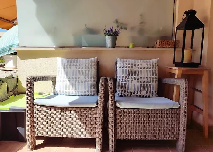 Balcon, Cosy One Bed With Aircon And Pool Appartamento Puerto de Santiago (Tenerife)